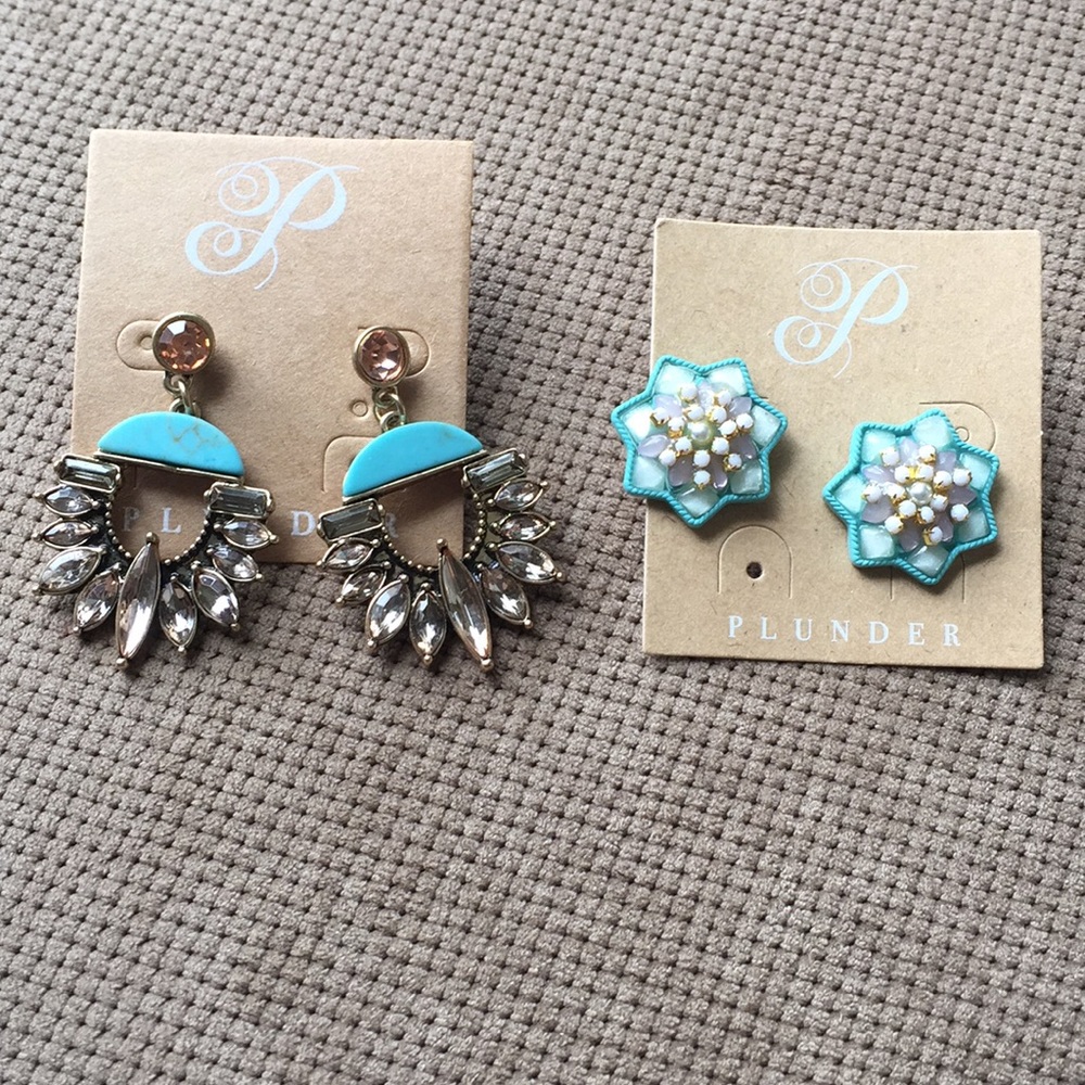 🎉 Brand new earrings by Plunder!